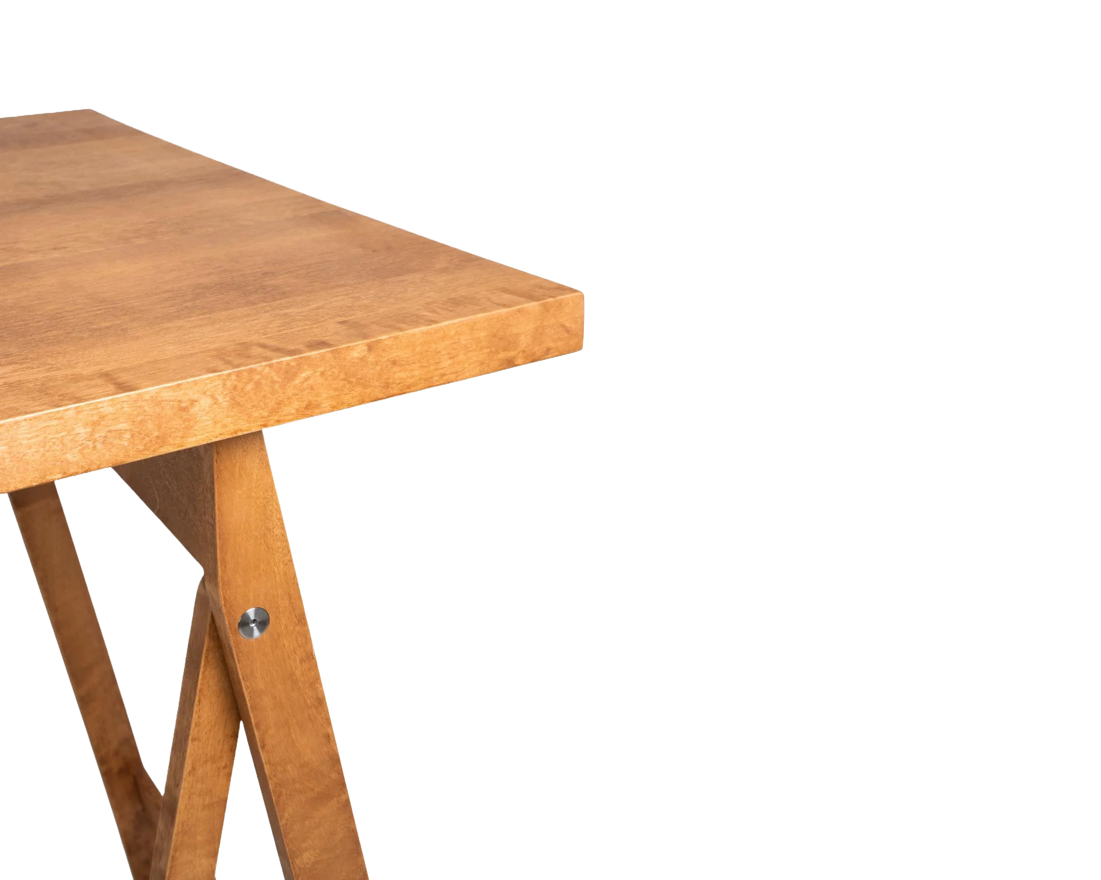Folding Flat Trestle Table - Image 3
