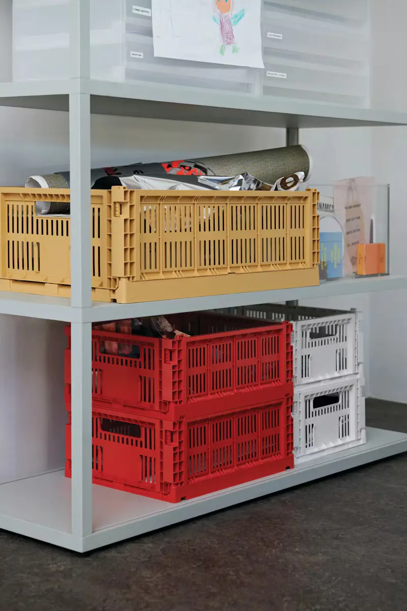 Recycled Colour Crate - Large - Image 3