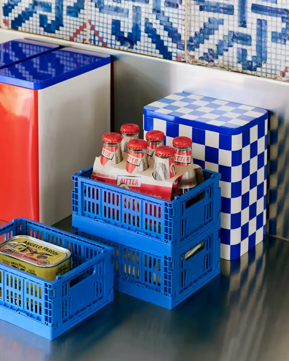 Recycled Colour Crate - Small - Image 3