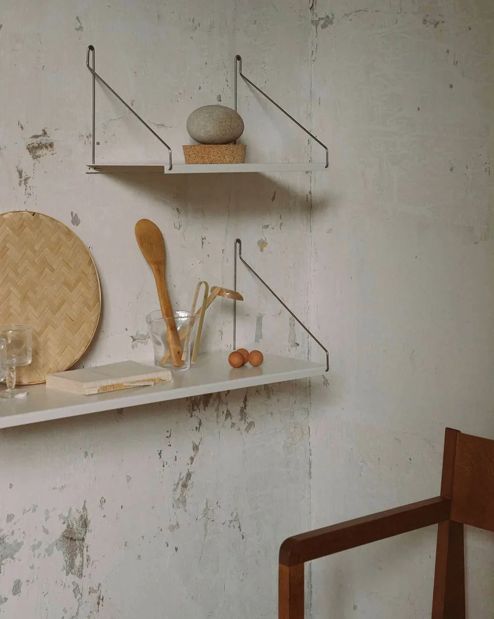 Single Shelf - Warm White Steel - Image 2