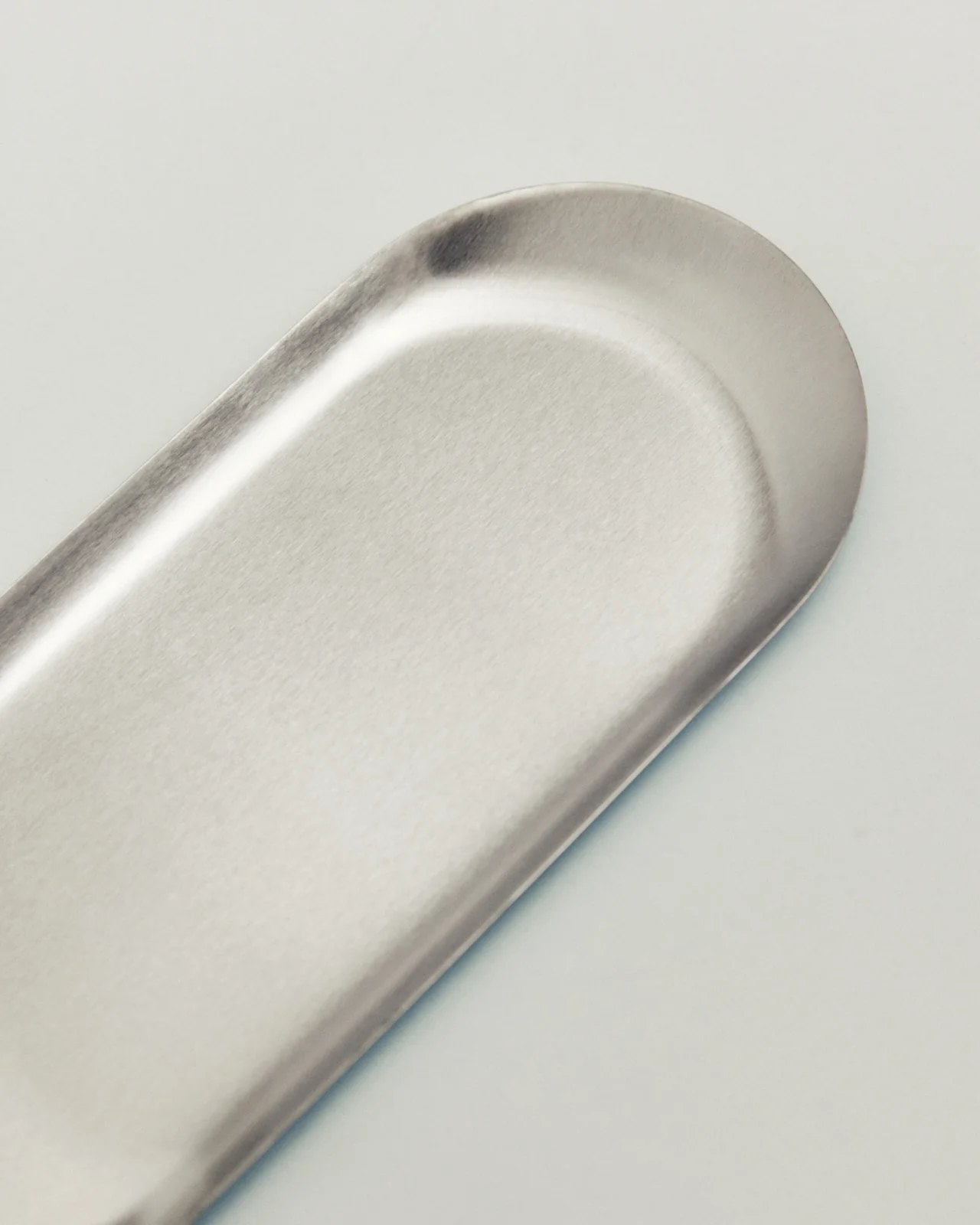 Stainless Steel Decorative Tray Oval - Image 3